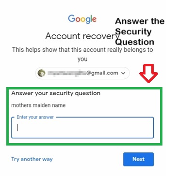 Security Question