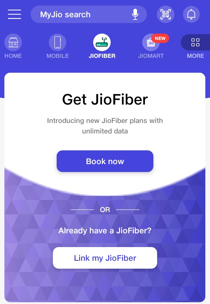 JioFiber Book Now